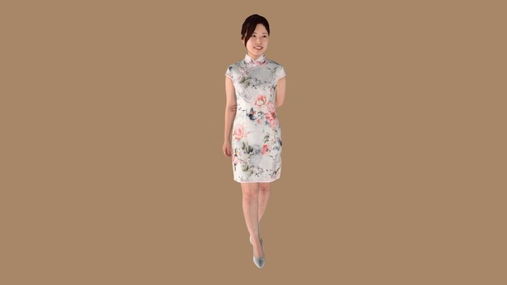 3D_female_free_content_part0 3D Model