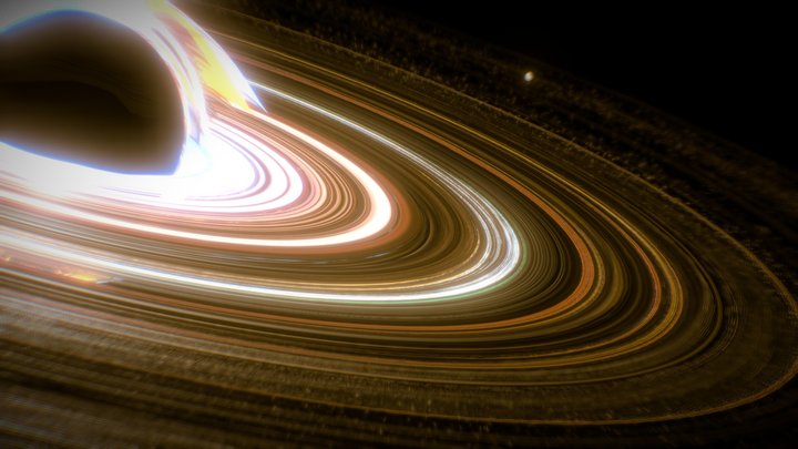 Black Hole 3D Model
