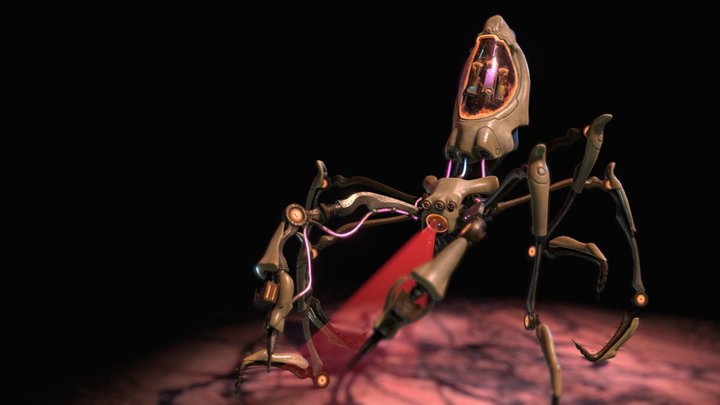 Inkbot Nr.1 3D Model