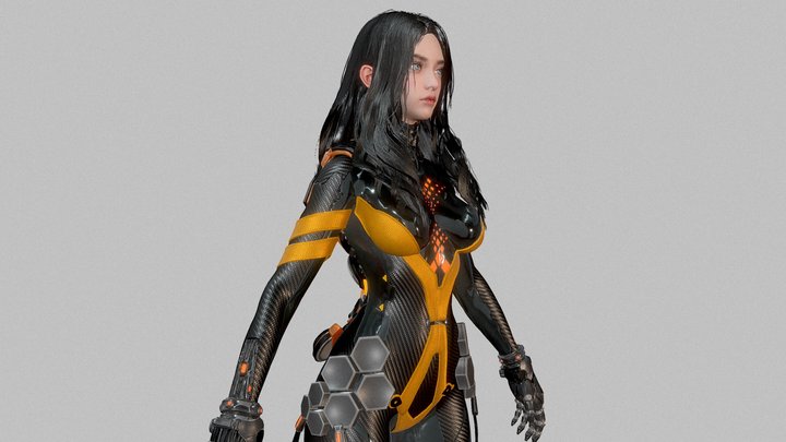 Stellar Blade_Tachy 3D Model