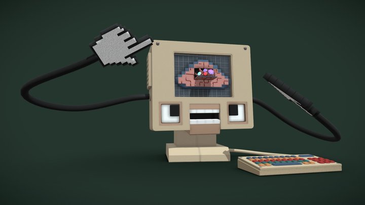 🖥️Computer (DHMIS) - Weekly Challenge 3D Model