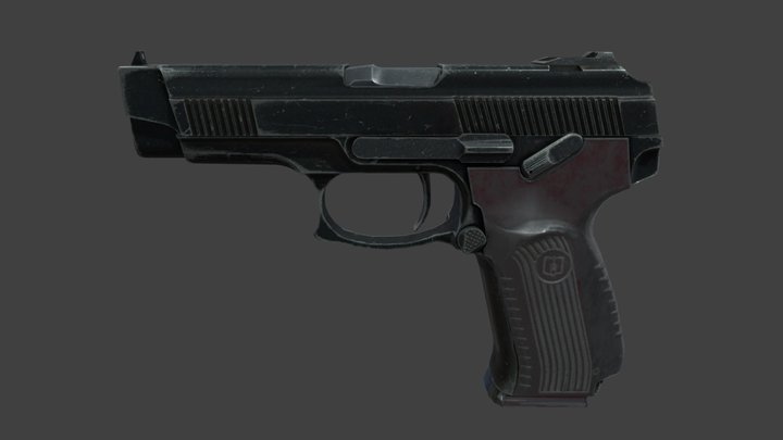 [EFT] MP-443 Grach 3D Model