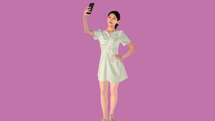 3D_female_free_content_part1 3D Model