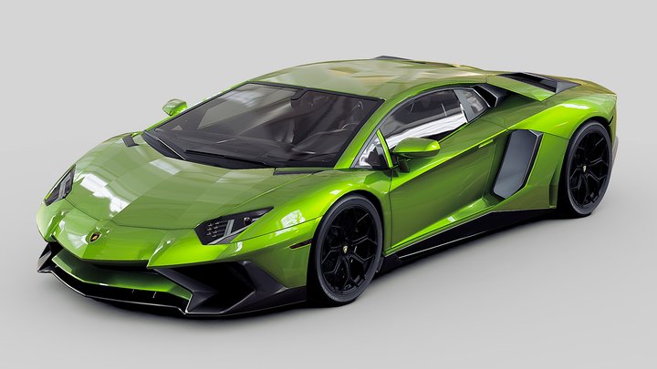 Lamborghini Aventador 3D Model