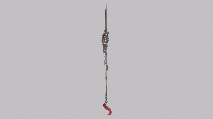Spear (Arcane-Style) 3D Model