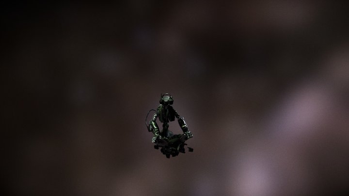 H.I.M listening to some tunes 3D Model