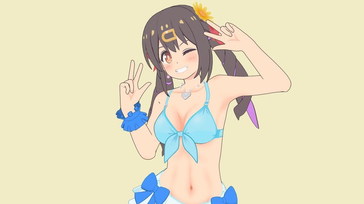 Mihari Oyama (Onimai: I'm Now Your Sister!) 3D Model