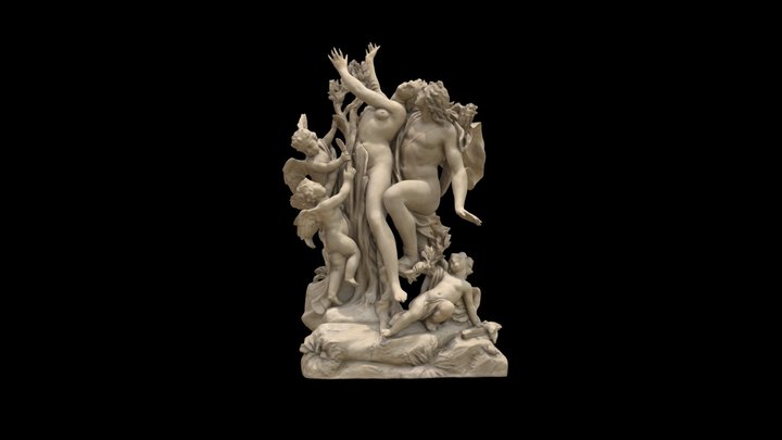 1992.230 Apollo and Daphne 3D Model