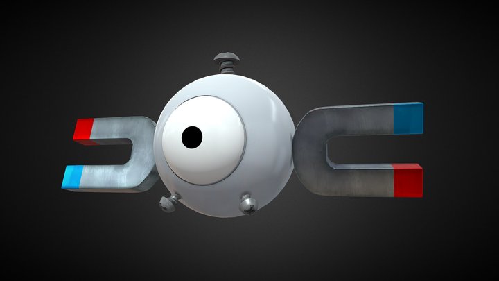 [Pokémon] Magnemite 3D Model