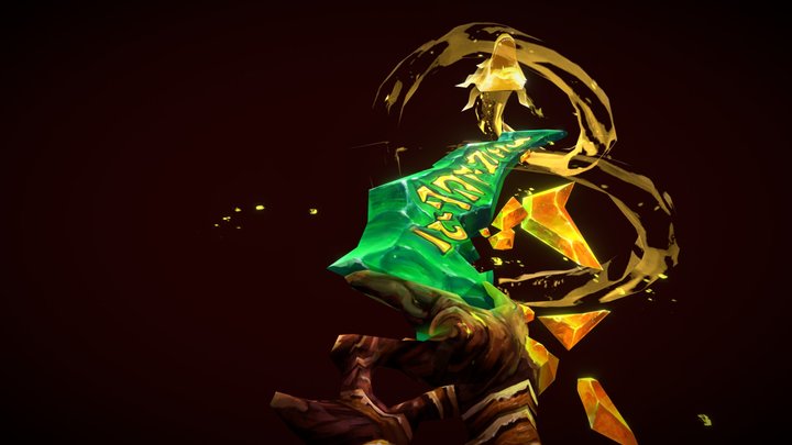 DAE - Weaponcraft - Dragonblade 3D Model