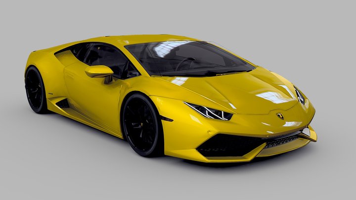 Lamborghini Huracan 3D Model