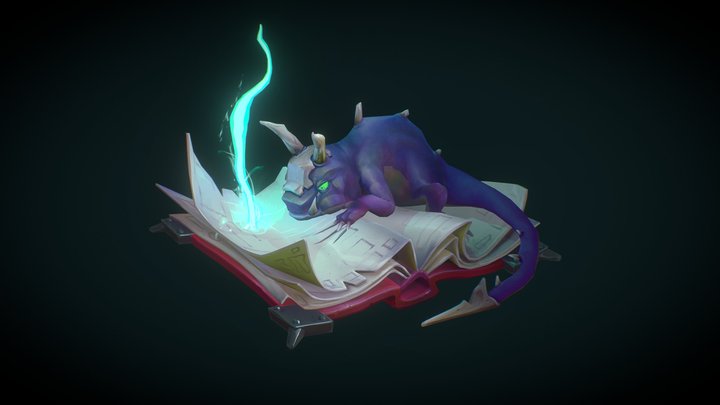 Sleepy Fella - Handpainted Realtime Asset 3D Model
