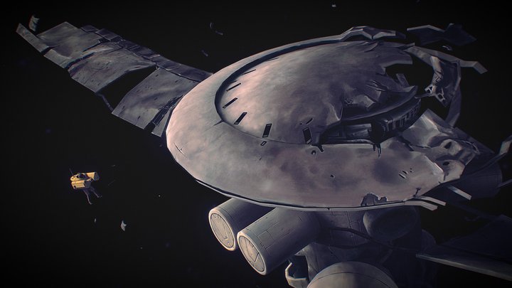 Memories - Satellite Scene 3D Model