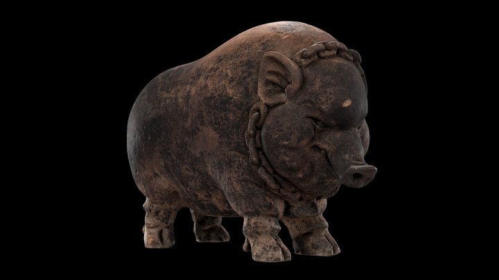 1980.16 Piggy Bank 3D Model
