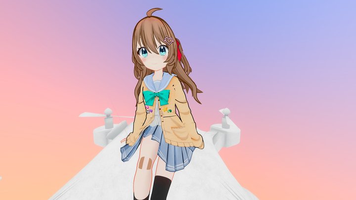 Vtuber: Neuro-sama 3D Model