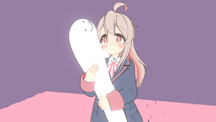 Onimai: Mahiro Oyama 3D Model