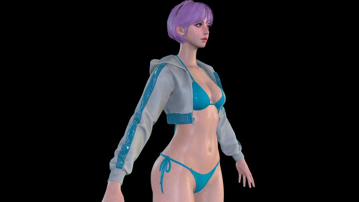 Valby Summer Vacation 3D Model