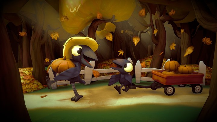 An Autumn Stroll 🍁 3D Model