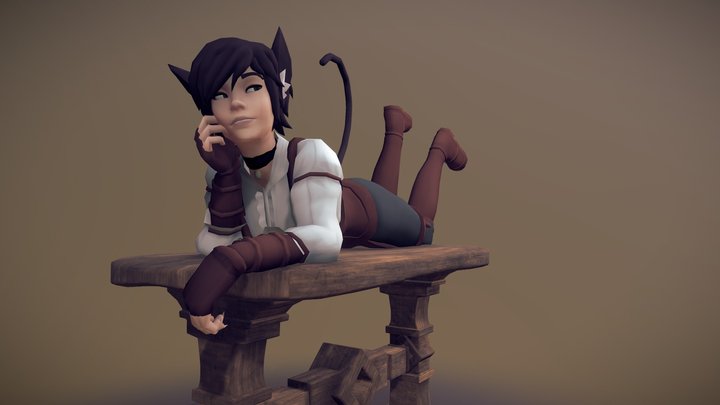 Liz Schwartzwald 3D Model