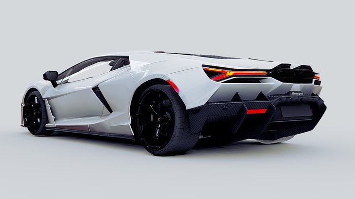 Lamborghini Revuelto 3D Model