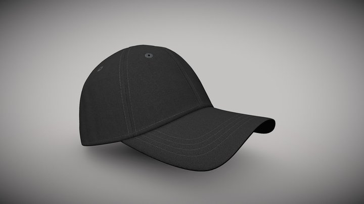 Baseball Cap 3D Model