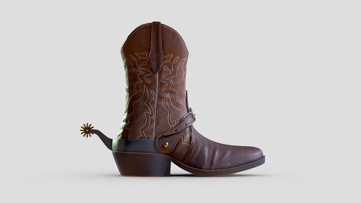 Boot 3D Model